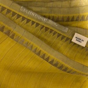 Brand new Eileen Fisher Scarf with tassels